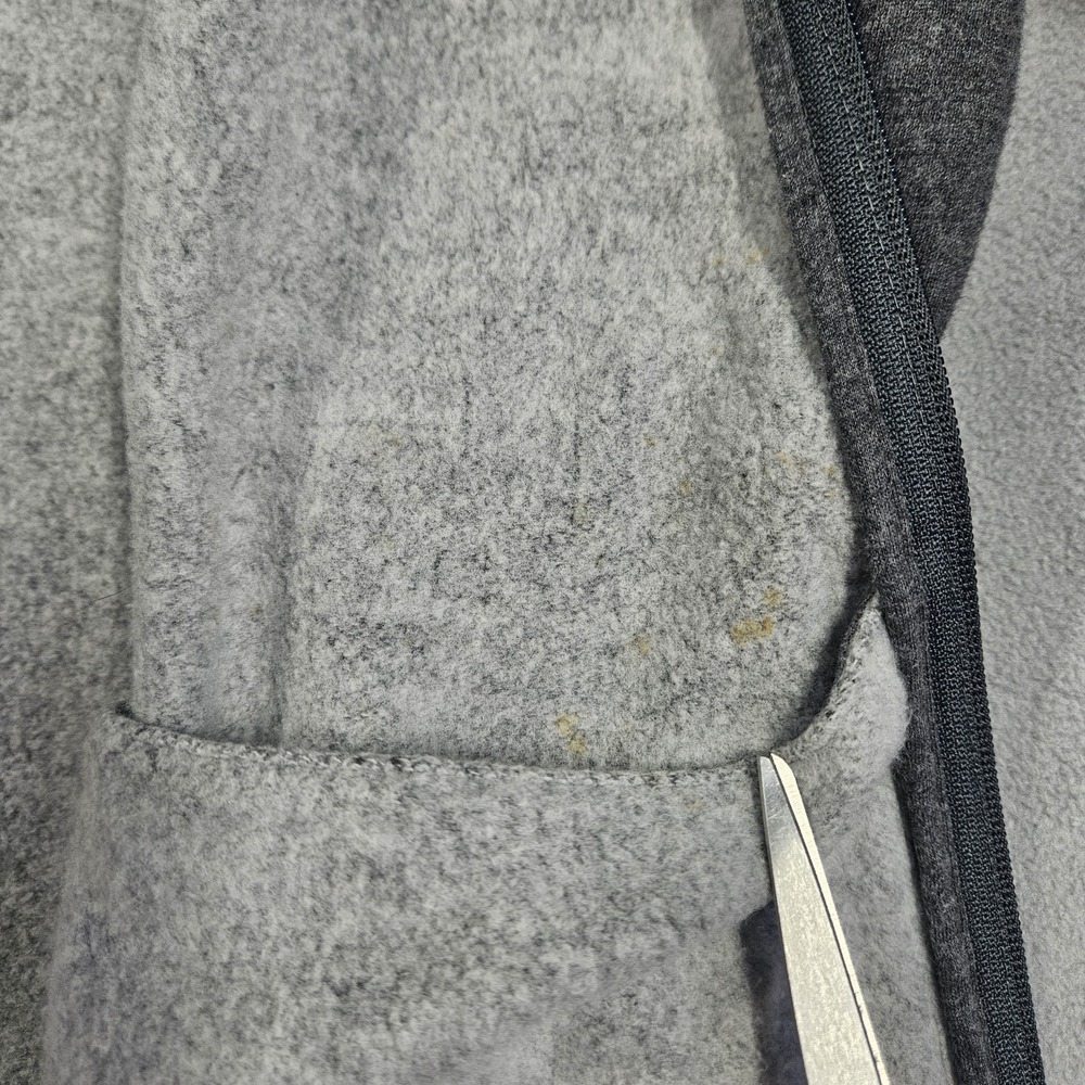 Vintage Polo Ralph Lauren Sweatshirt Mens XL Zip Up Track Jacket Gray Y2K Preppy - Picture 8 of 13